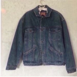 Vintage Calvin Klein Dark Blue Denim Jacket
